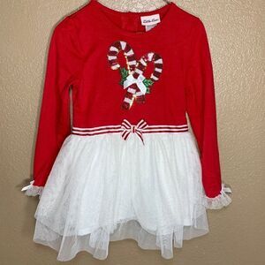 Little Lass girls Christmas long sleeve top‎